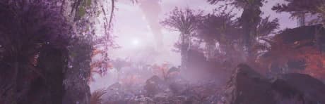 This world teems with ethereal, boundless, and peculiar plant life that spreads silent and uninterrupted across its entire surface.